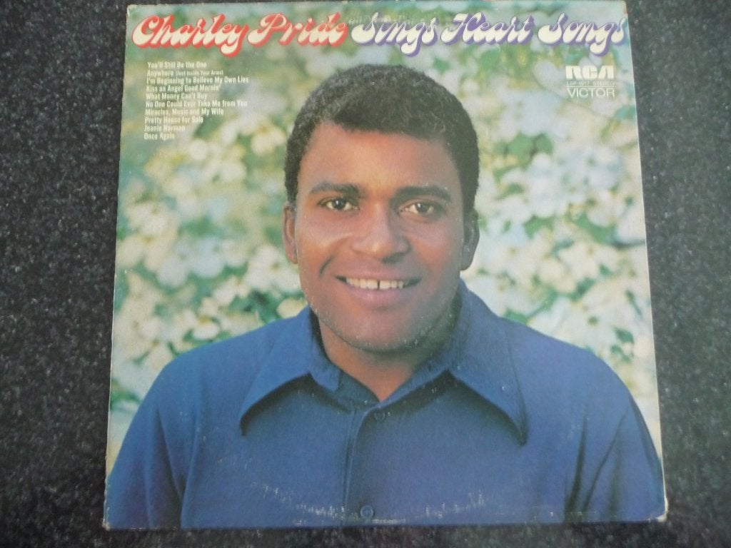 Charley Pride - Sings Heart Songs LP (Country, Folk), Cd's en Dvd's, Vinyl | Country en Western, LP, Gebruikt, Ophalen of Verzenden