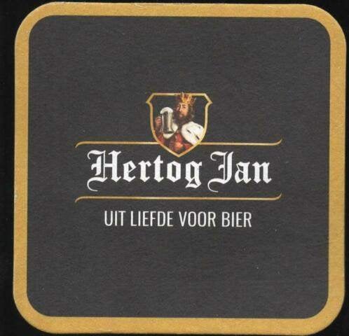 Bierviltje - Hertog Jan - Uit liefde voor het bier – NIEUW, Ophalen of Verzenden, Nieuw, Viltje(s), Hertog Jan