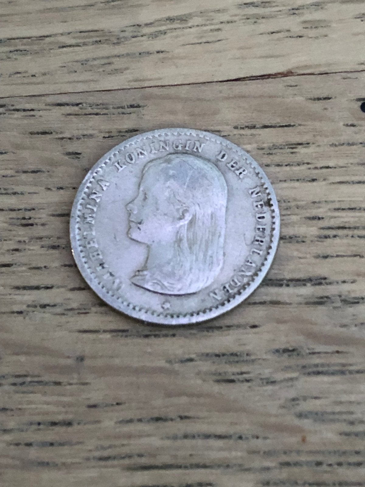Zilveren 10 cent Koningin Wilhelmina 1892, Zilver, Ophalen of Verzenden, 10 cent, Koningin Wilhelmina