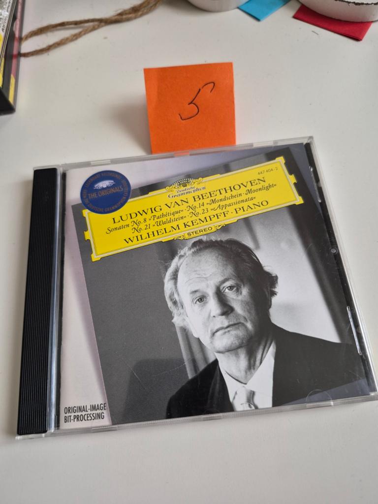 Beethoven Piano Sonatas - Wilhelm Kempff CD, Ophalen of Verzenden, Classicisme, Gebruikt, Orkest of Ballet