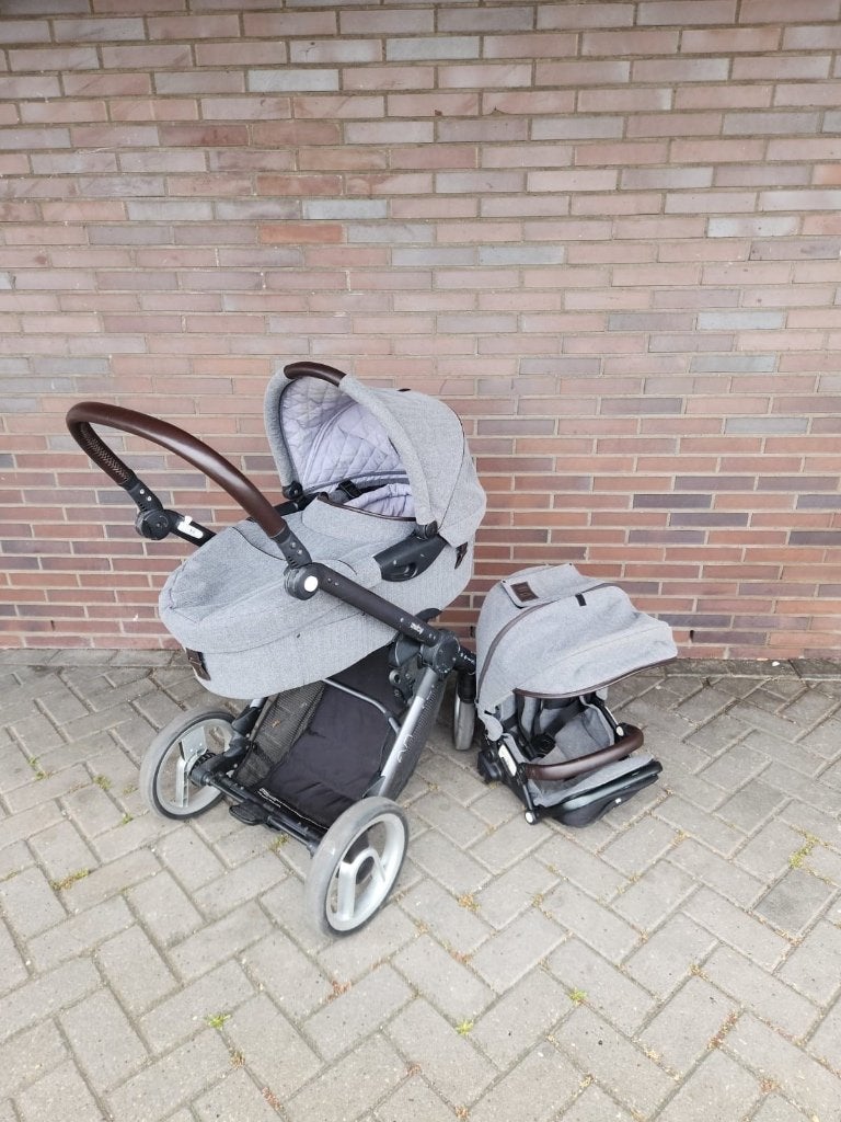 Mutsy Evo kinderwagen / buggy, Kinderen en Baby's, Kinderwagens en Combinaties, Zo goed als nieuw, Combiwagen, Mutsy, Met autostoeltje