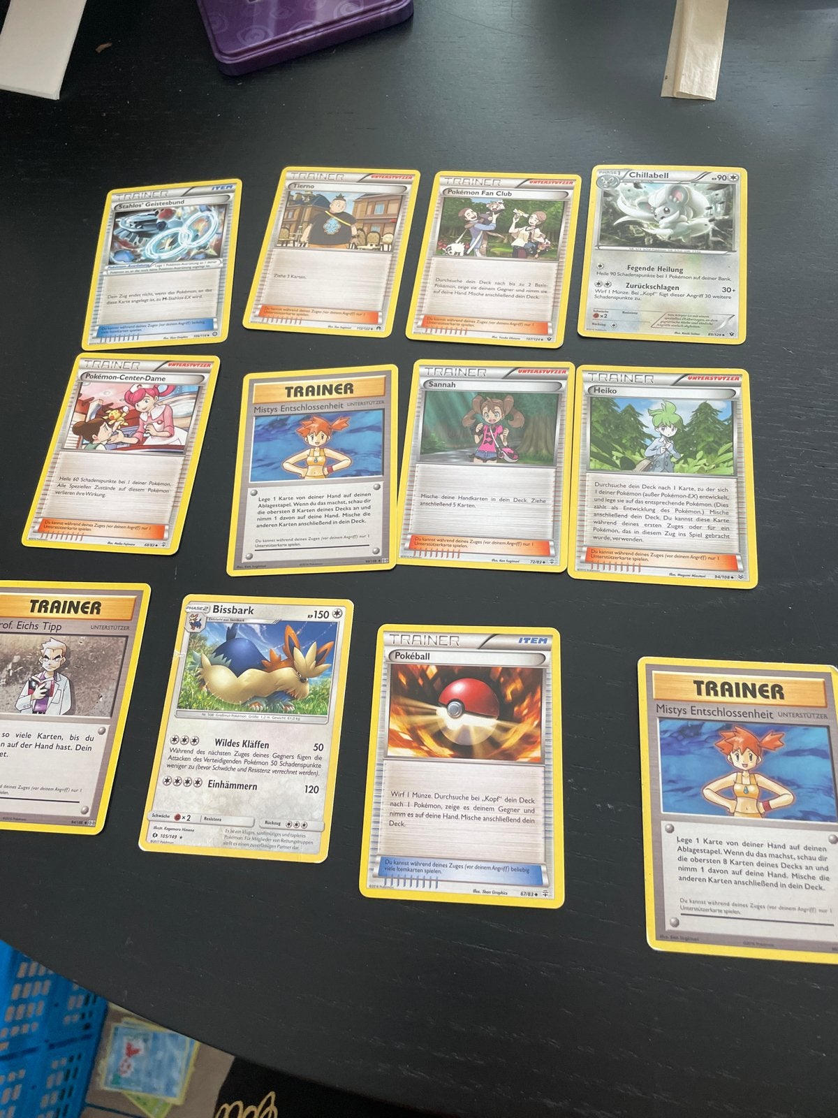 Pokémon Kaarten Collectie - Trainers en Meer, Ophalen of Verzenden, Gebruikt, Meerdere kaarten