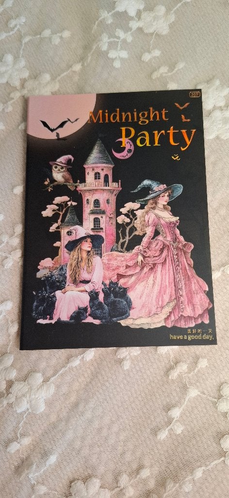stickerboek midnight party pink, Ophalen of Verzenden, Nieuw, Meerdere stickers