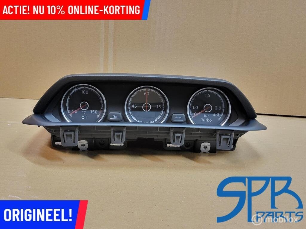 Vw SCIROCCO DASHBOARD METER TURBODRUK OLIE TEMP CHRONOMETER, Auto-onderdelen, VOLKSWAGEN, Volkswagen, Nieuw, Ophalen of Verzenden
