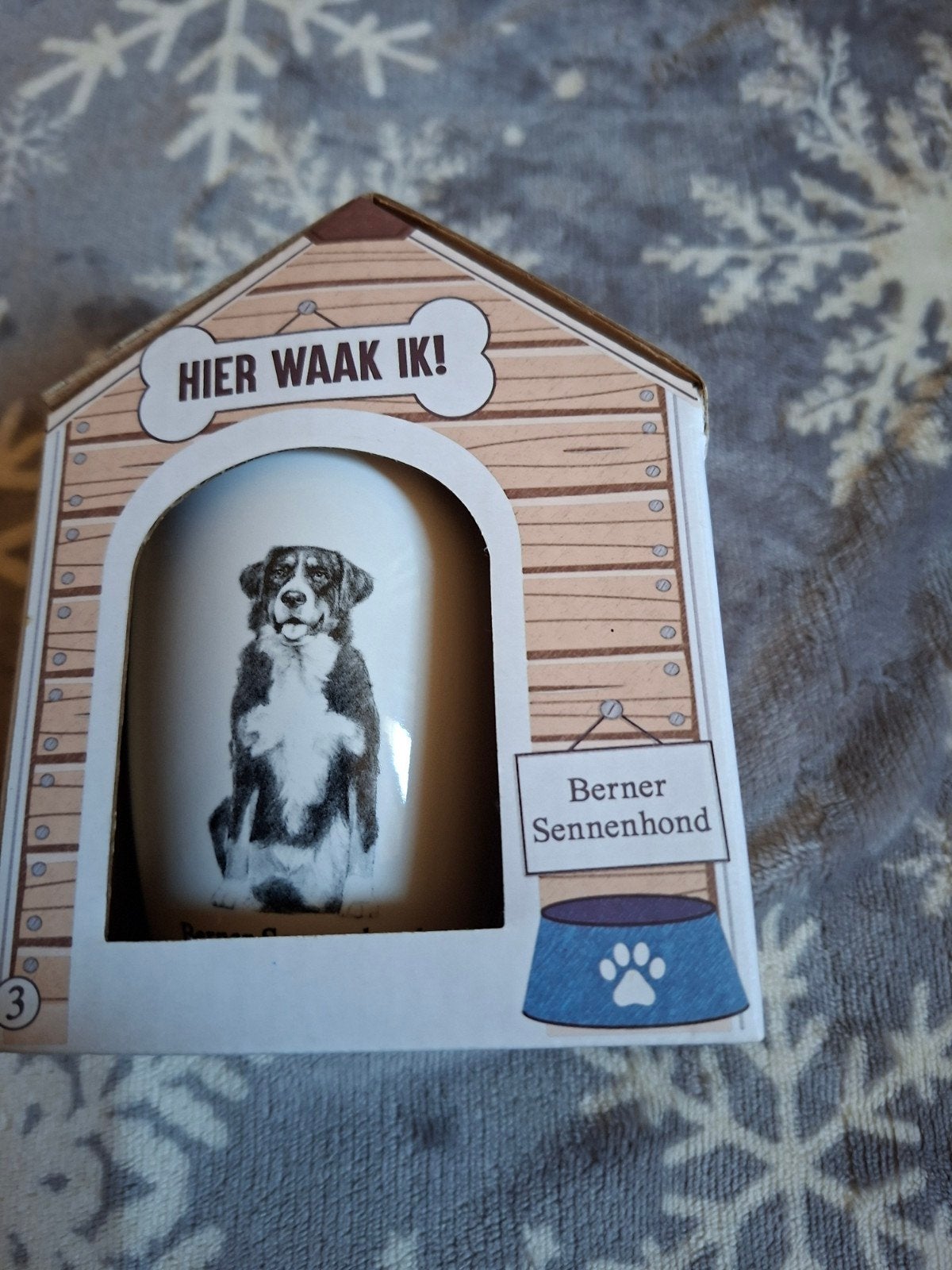 Mok Berner Sennen - Nieuw in doos, Overige stijlen, Nieuw, Ophalen of Verzenden, Wit