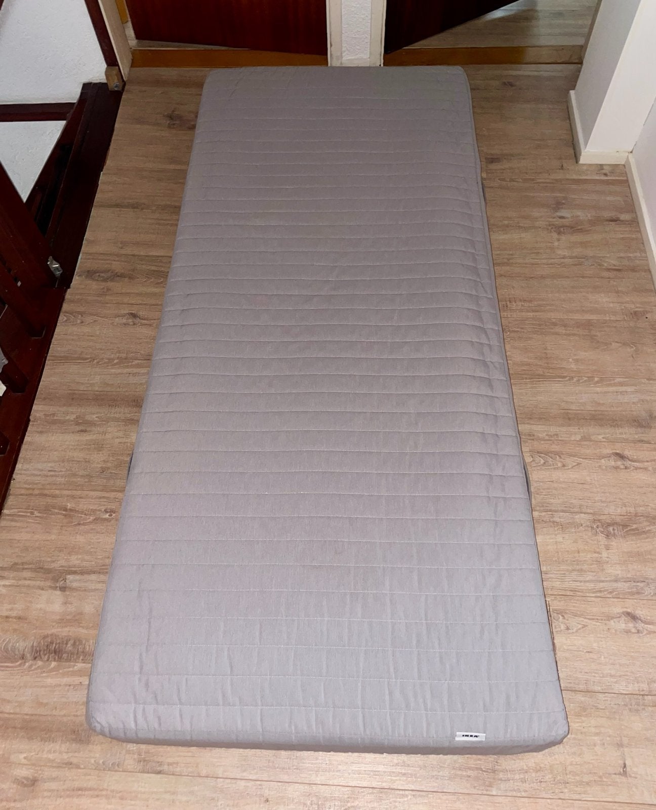 IKEA Sultan matras 90 x 200 i.z.g.st. Lag op het logeerbed, Ophalen, 90 cm, Eenpersoons, Zo goed als nieuw