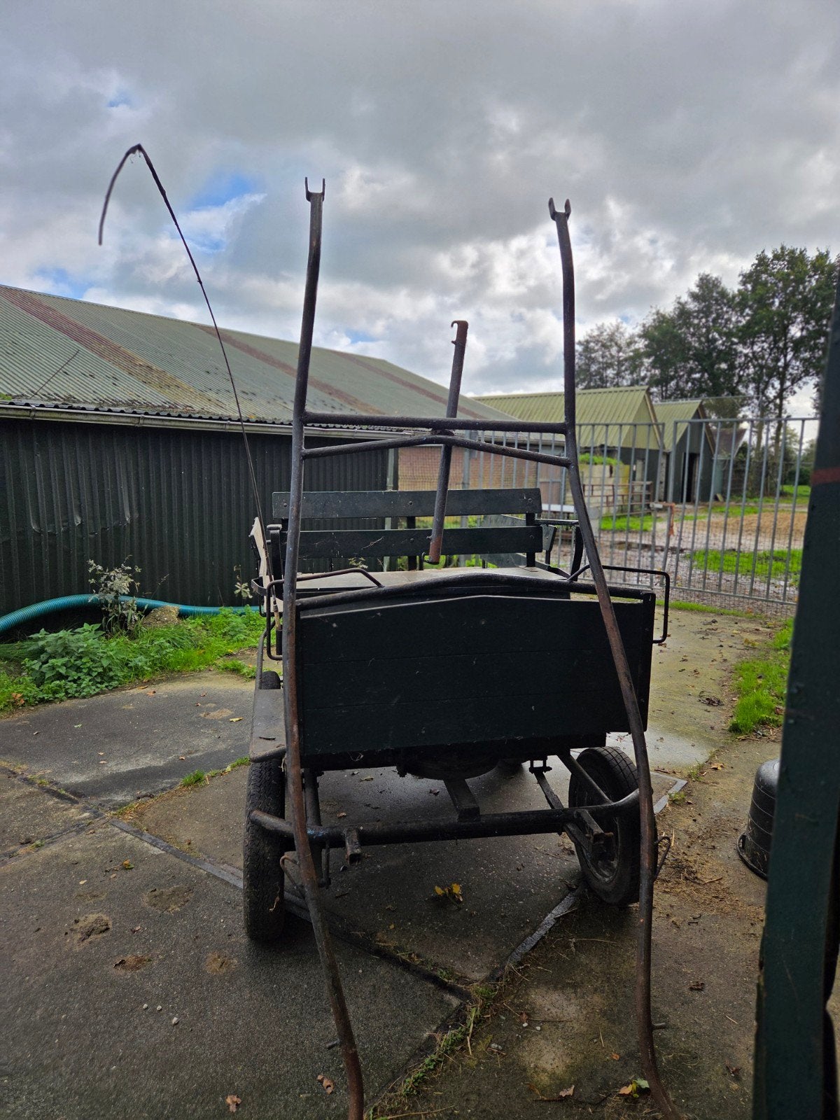 menwagen,antieke koets en tuigen, Dieren en Toebehoren, Gebruikt, Paard of Pony