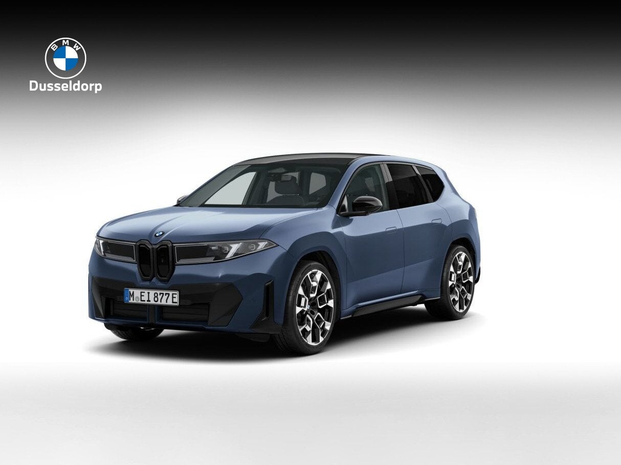 BMW iX3 40 eDrive 83 kWh M Sport Pro | Harman Kardon audiosy, Auto's, Automaat, Achterwielaandrijving, Zwart, Verwarmde buitenspiegels