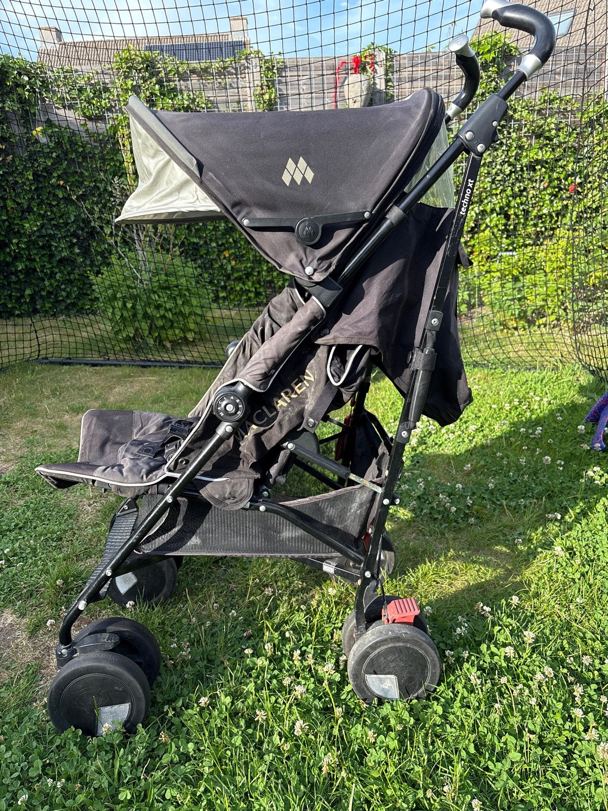 Maclaren Techno XT Buggy - Zwart, Ophalen, Gebruikt, Maclaren, Verstelbare rugleuning