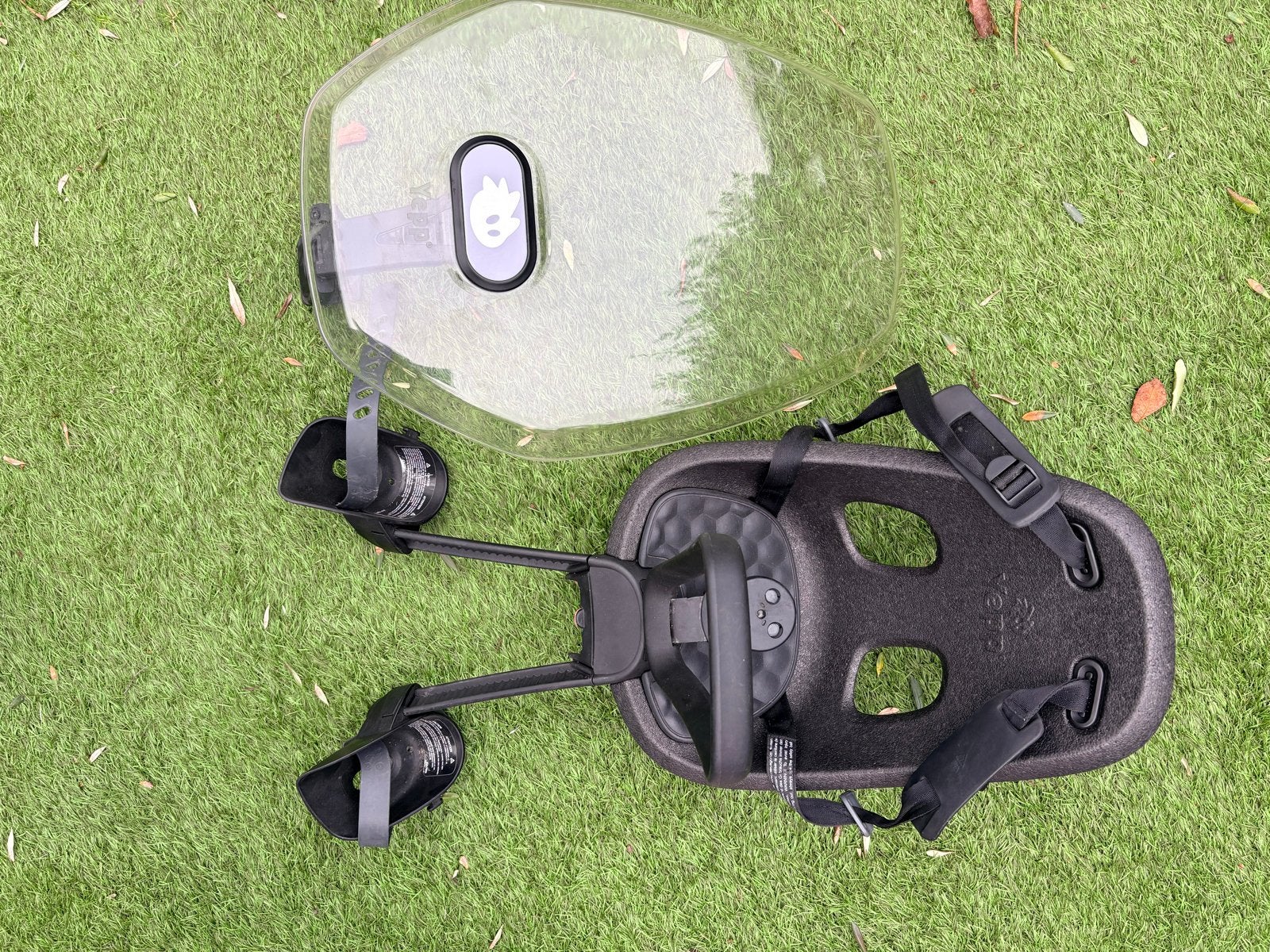 Thule Yepp fietszitje met windscherm, Ophalen, Voorzitje, 0 t/m 13 kg, Gebruikt