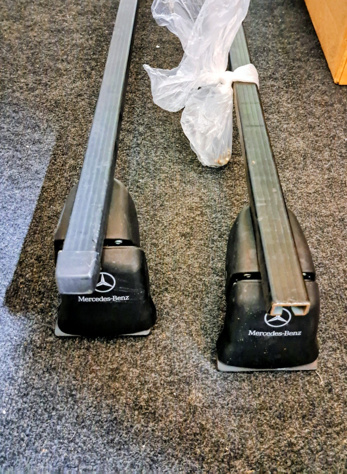 Dakdragers voor Mercedes Vito, Ophalen