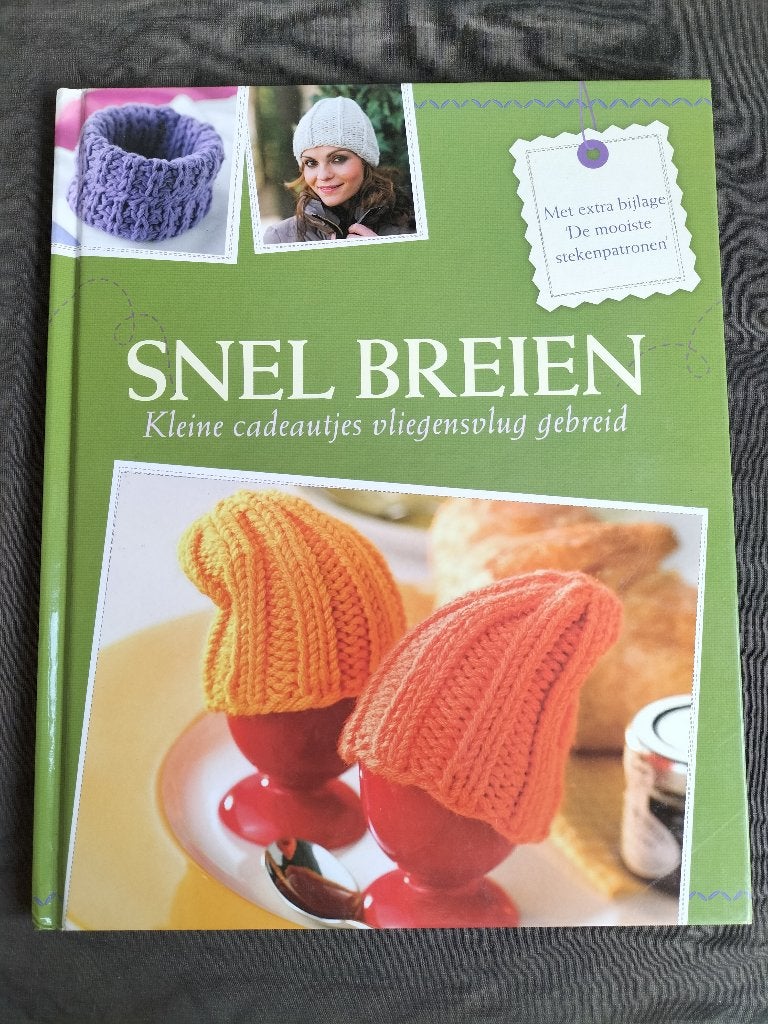 Snel breien / Kleine cadeautjes vliegensvlug gebreid, Ophalen of Verzenden, Zo goed als nieuw, Breien en Haken