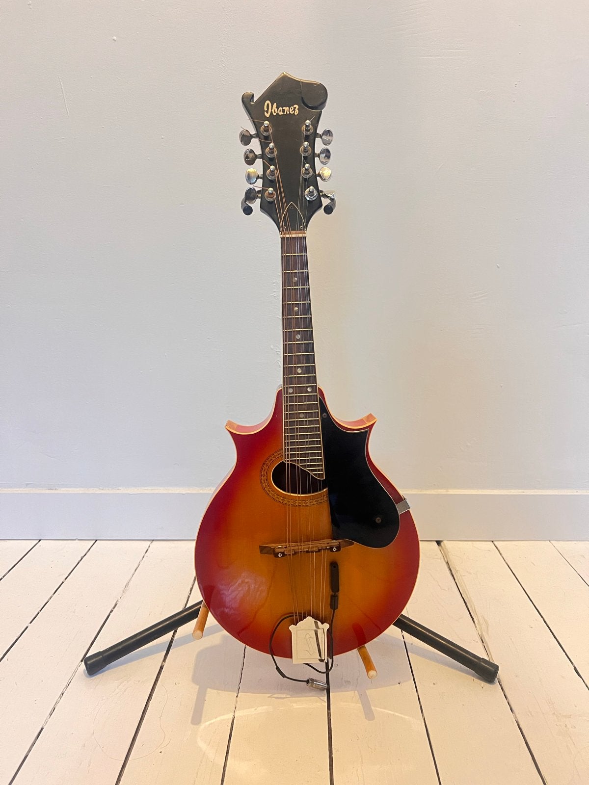 Ibanez Mandoline 513 70’s- Vintage Sunburst met Pickup, Ophalen, Gebruikt, Overige typen