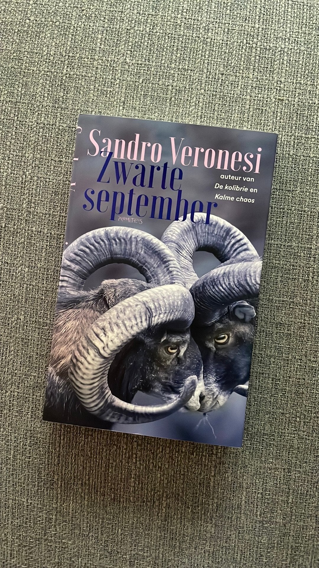 Sandro Veronesi - Zwarte september (nieuwe roman), Ophalen of Verzenden, Nieuw, Sandro Veronesi