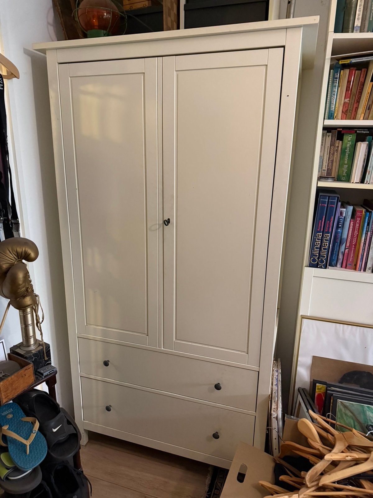 Kledingkast ikea, Ophalen, Gebruikt