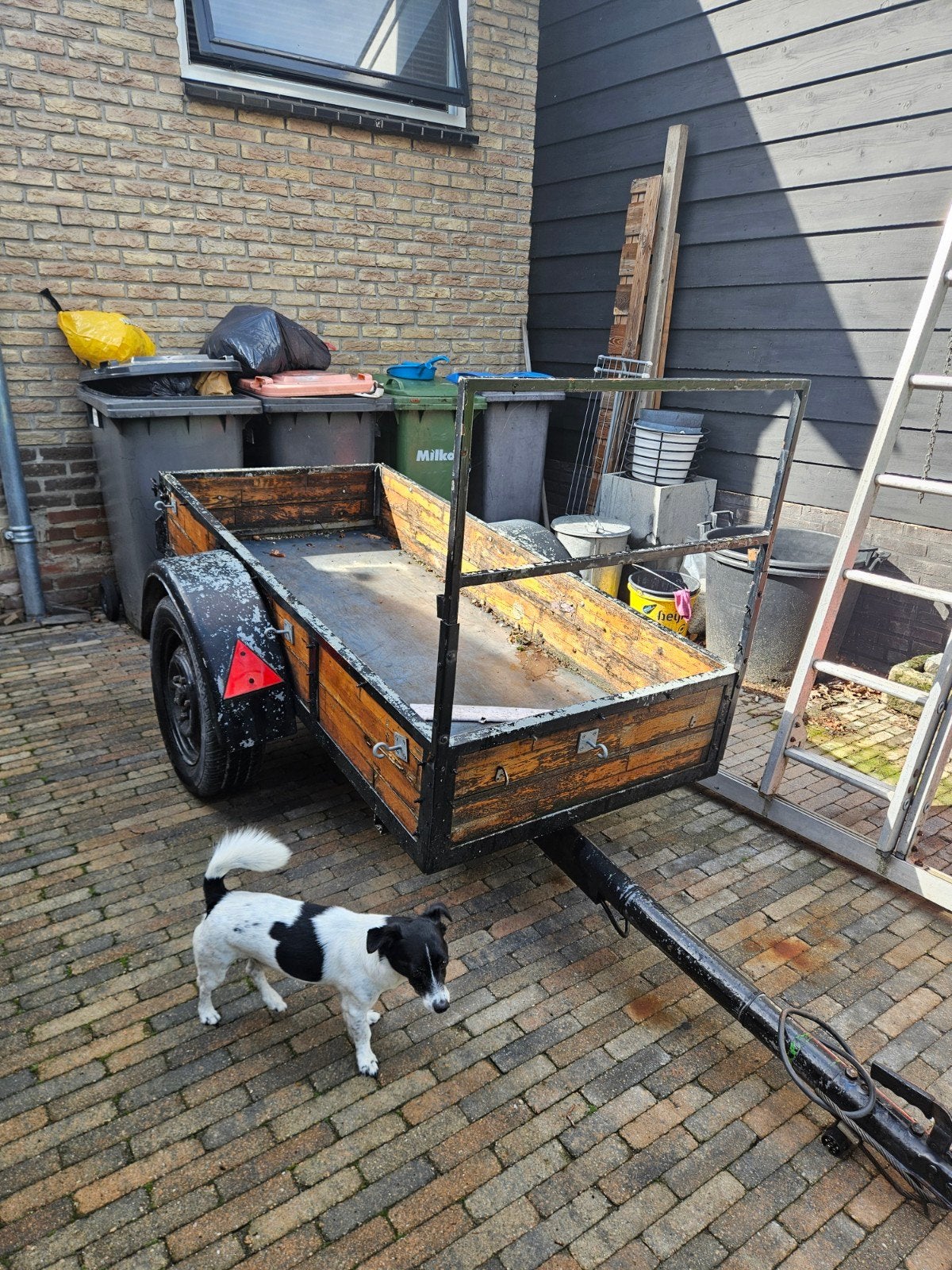 klein aanhangertje, Ophalen of Verzenden, Gebruikt