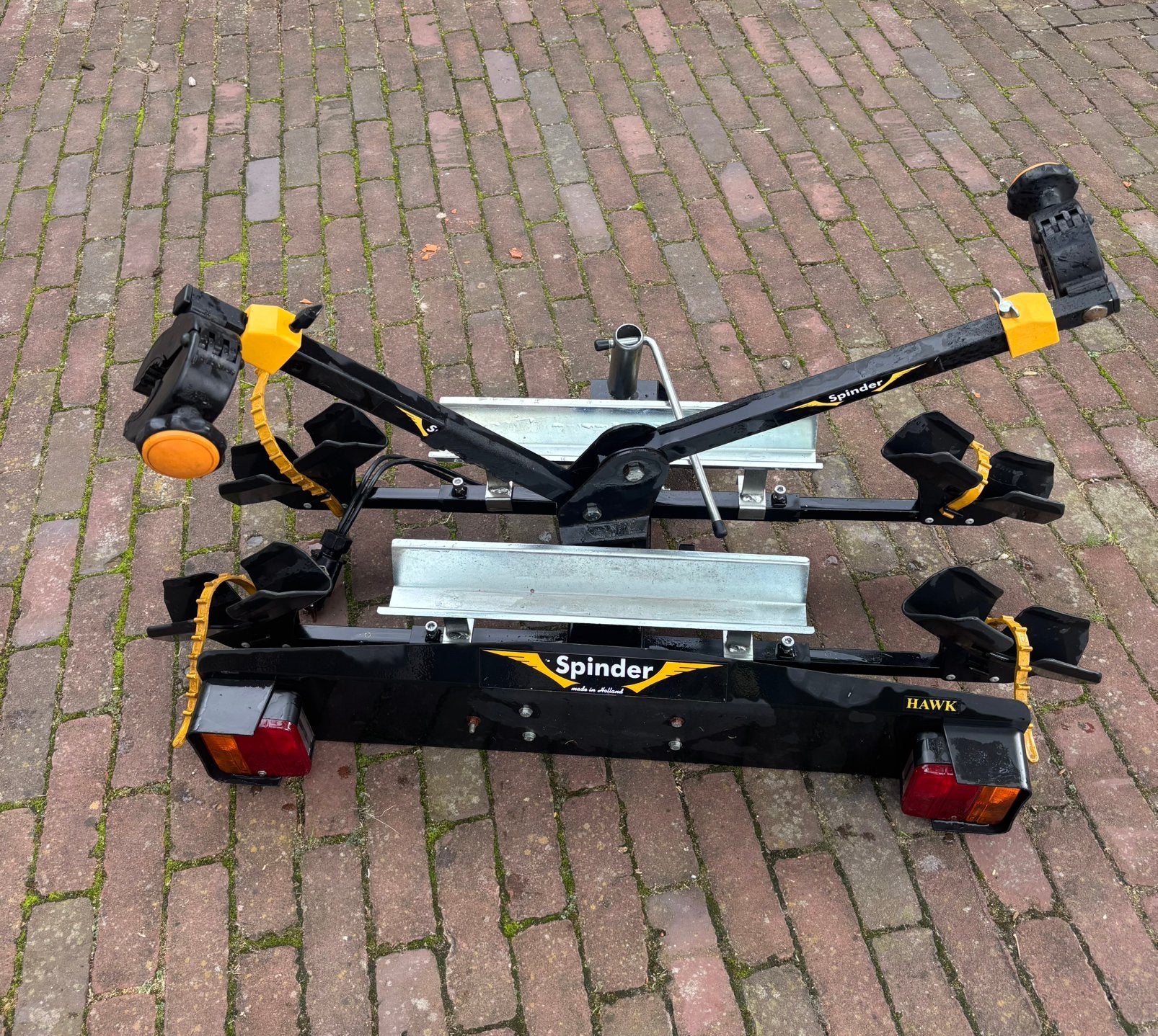 Fietsdrager Spinder, Auto diversen, Ophalen, 2 fietsen, Gebruikt, Trekhaakdrager