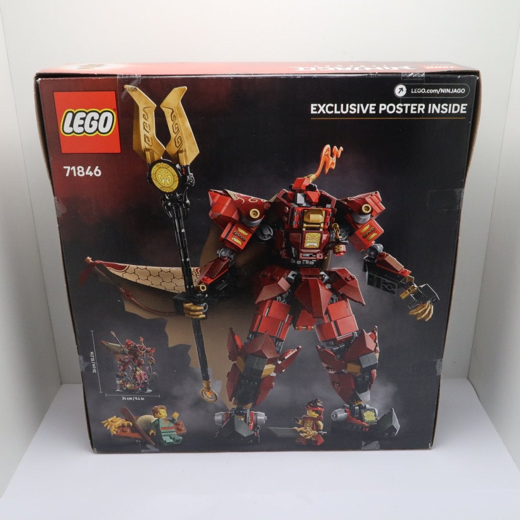 LEGO NINJAGO De Vuurriddermecha 71846 | Nieuw in doos, Kinderen en Baby's, Lego, Nieuw, Support@lego.com, LEGO System A/S
Aastvej 1
7190 Billund
Denmark