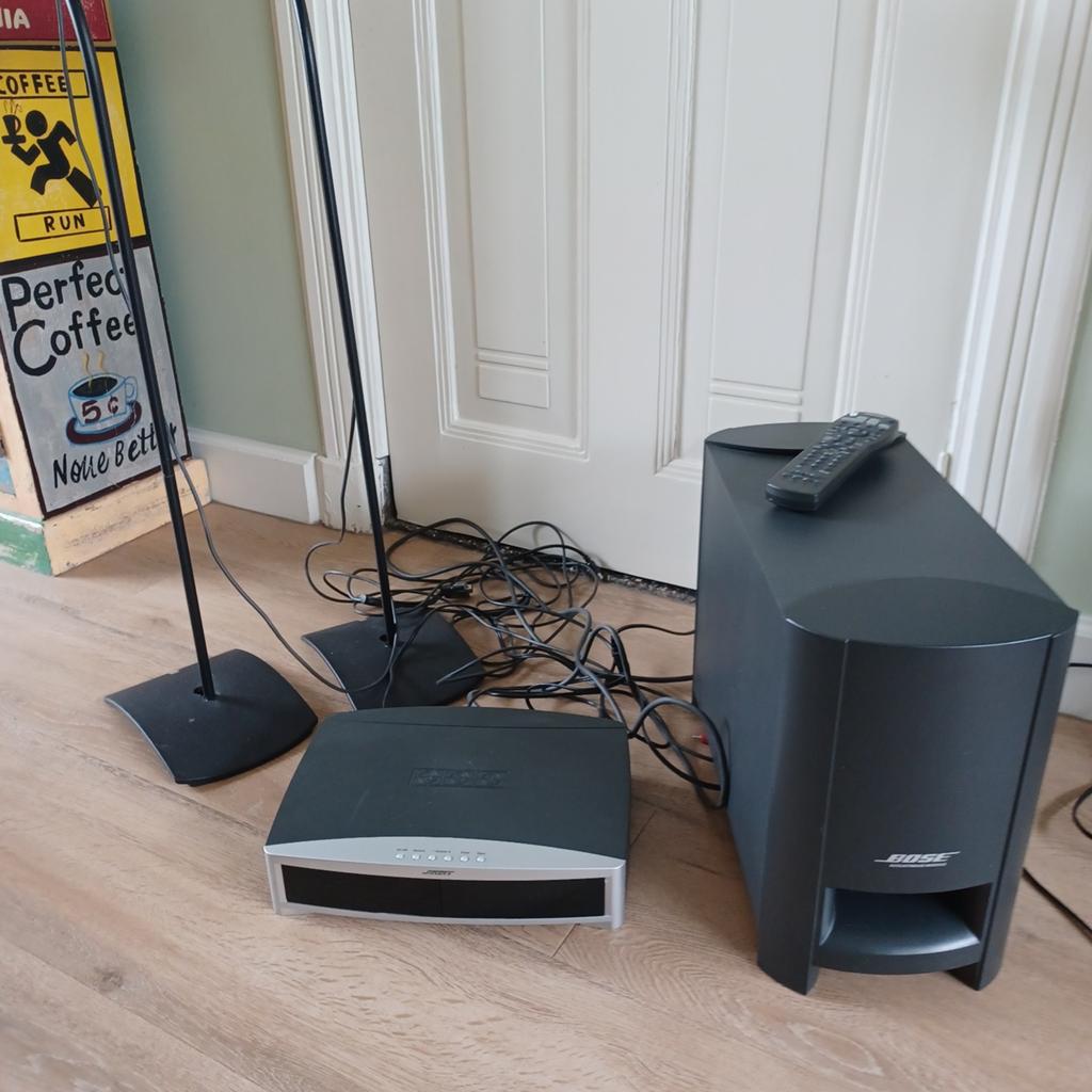 Bose 321, Ophalen, Zo goed als nieuw, Complete surroundset, Bose
