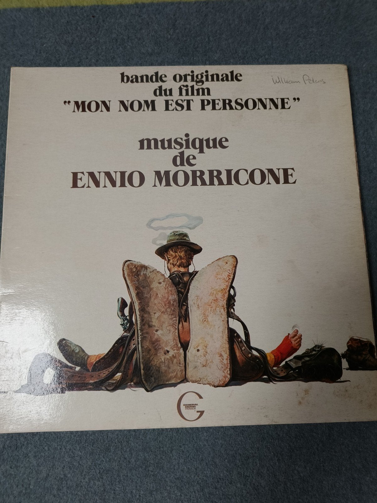 Ennio Morricone - Mon Nom Est Personne Soundtrack LP, LP, Film en Theater, Gebruikt, Ophalen of Verzenden