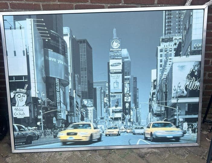 Aluminium lijst Vilshult  IKEA 140x100cm, Ophalen, Zo goed als nieuw, Schilderij