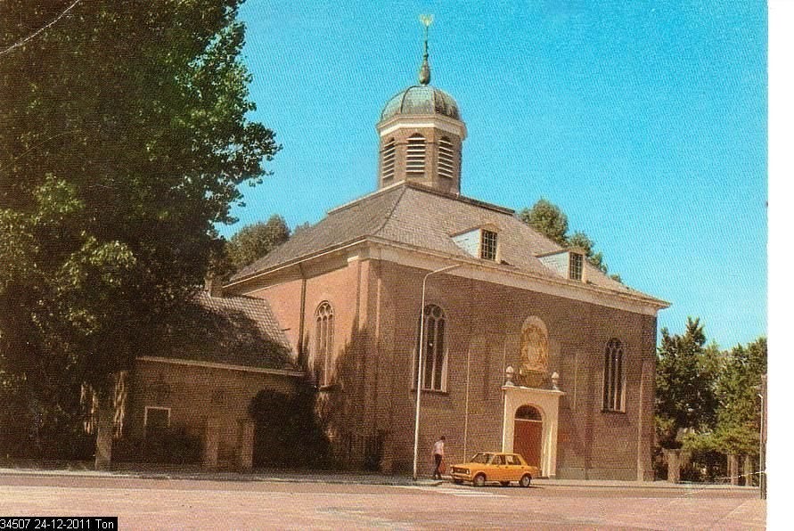 Ansichtkaart 	Dinteloord	NH Kerk, Verzamelen, Verzenden, 1980 tot heden, Gelopen, Noord-Brabant