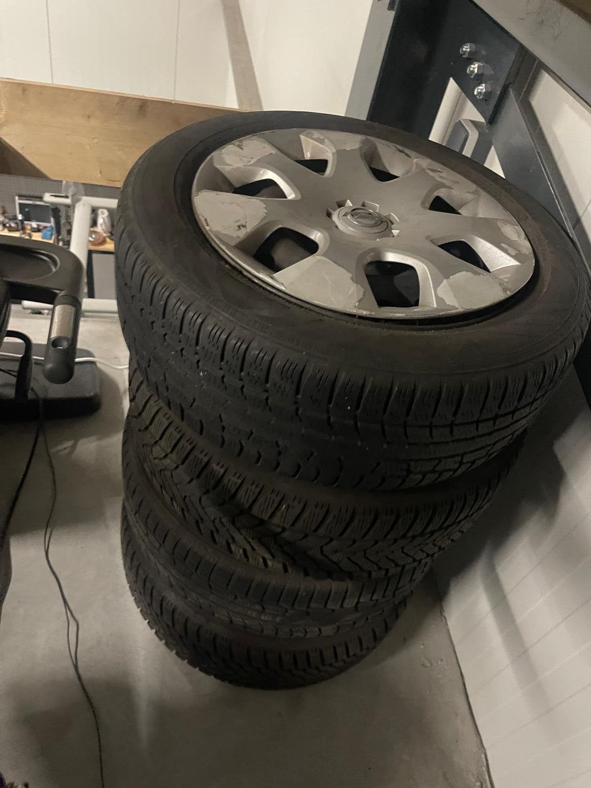 Opel Meriva 16 inch 5-gaats velgen met banden, Ophalen of Verzenden, Gebruikt