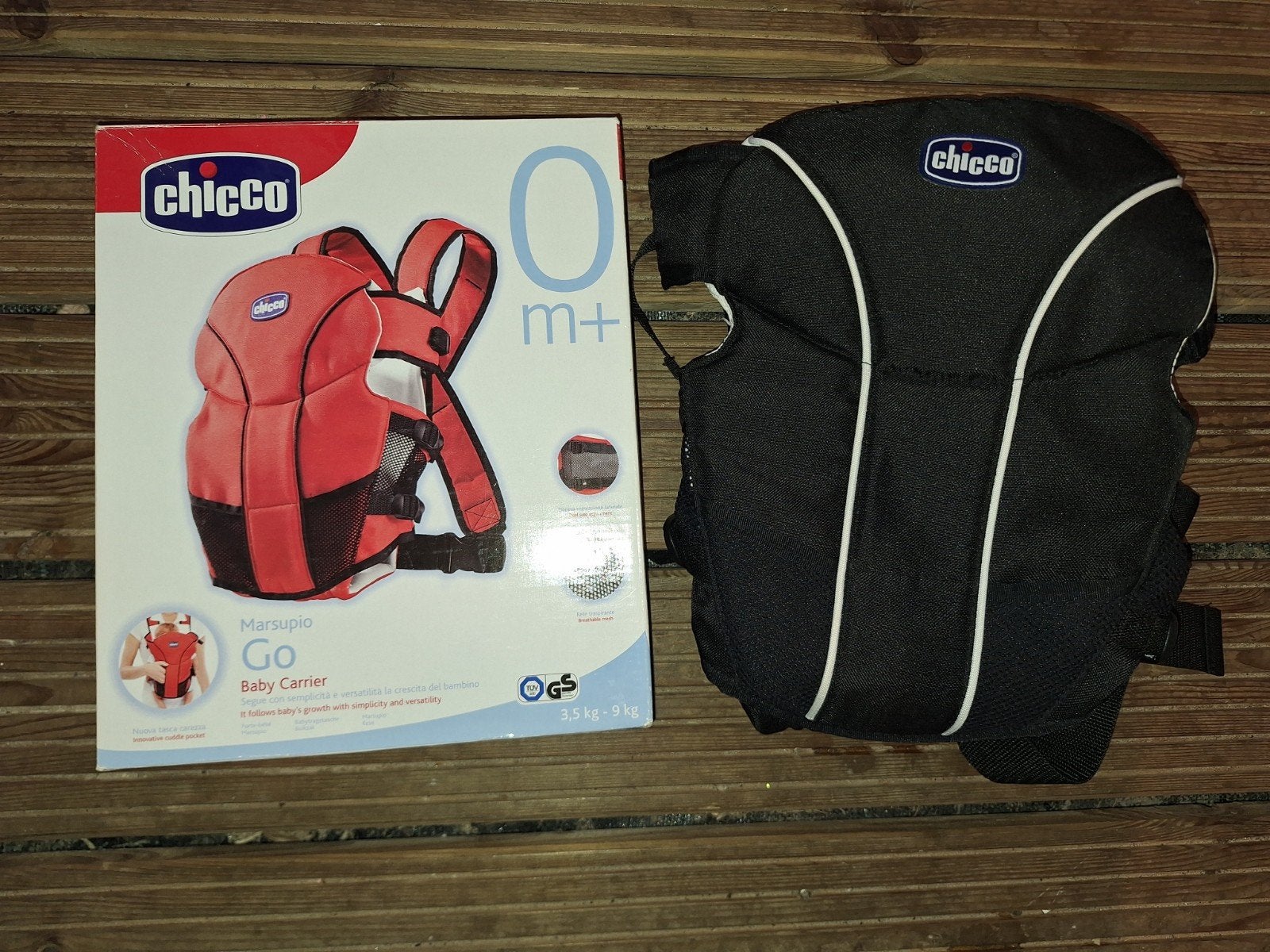 Chicco Baby Carrier Go Draagzak 0+, Kinderen en Baby's, Babydragers en Draagdoeken, Ophalen of Verzenden, Zo goed als nieuw, Chicco
