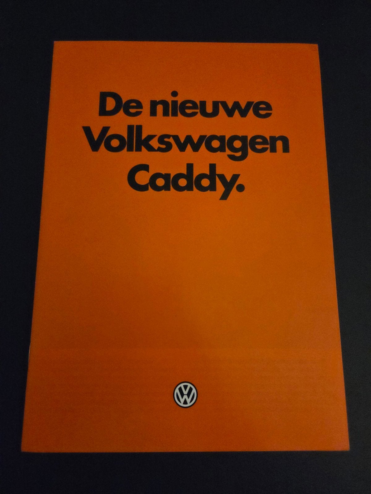 Brochure Volkswagen Caddy 1983, Ophalen of Verzenden, Zo goed als nieuw, Volkswagen