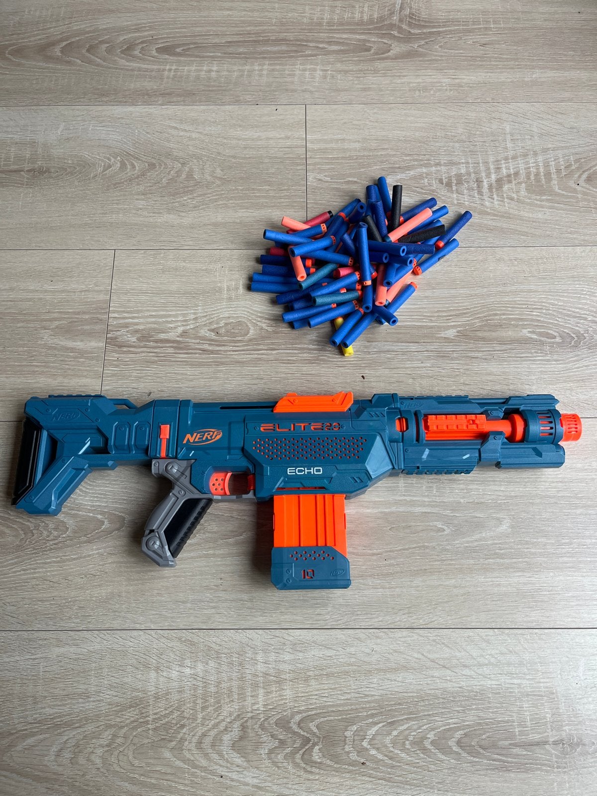 Nerf Elite 2.0 Echo CS-10 Blaster met veel pijltjes, Ophalen, Gebruikt, Jongen of Meisje
