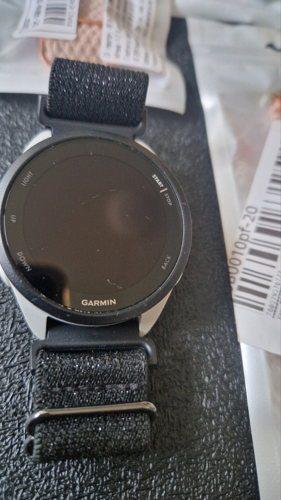 Garmin Forerunner 165 Music met 10 bandjes, Ophalen, Gebruikt, Zwart, Garmin