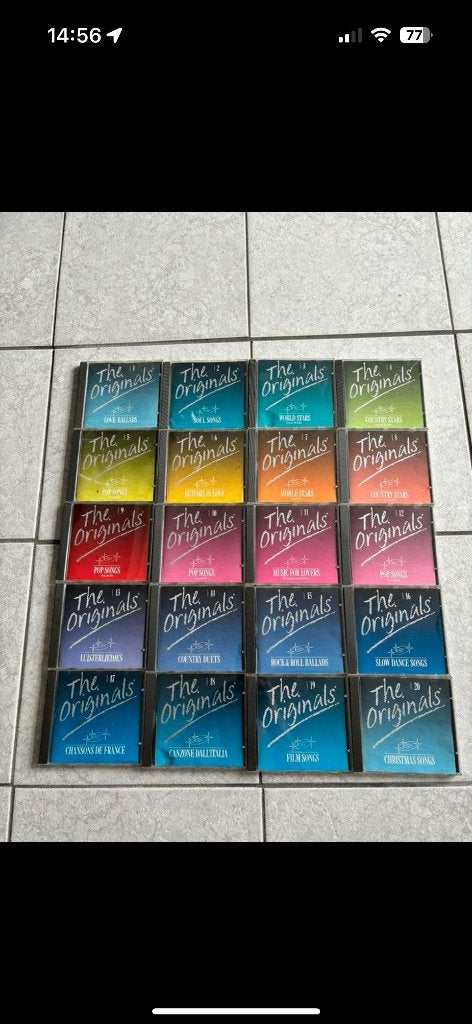 22 cd the originals serie, Cd's en Dvd's, Ophalen of Verzenden, Zo goed als nieuw, Pop, Speciale editie