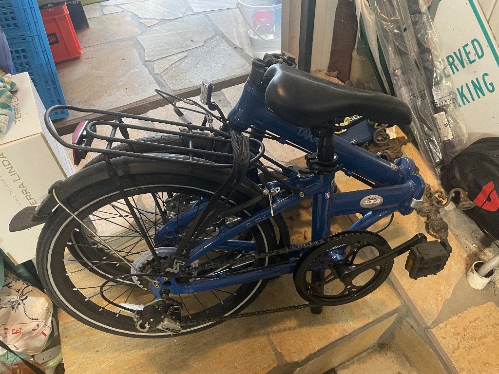 Vouwfiets zo goed als nieuw, Velgrem, Versnellingen, Zo goed als nieuw, Dames