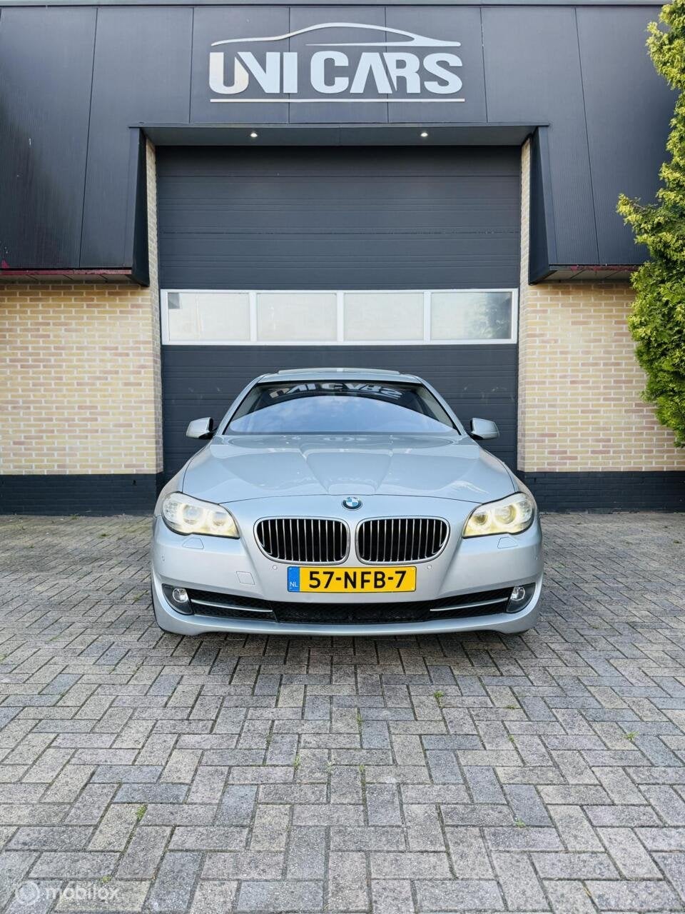 BMW 5-serie 523i High Executive|Opendak|Leder|Nette staat!, Euro 5, Achterwielaandrijving, Gebruikt, Zwart