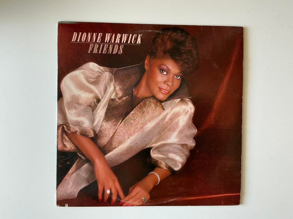 Dionne Warwick – Friends LP soul downtempo smooth jazz, Gebruikt, 1980 - 1989, 12 inch, Soul of Nu Soul