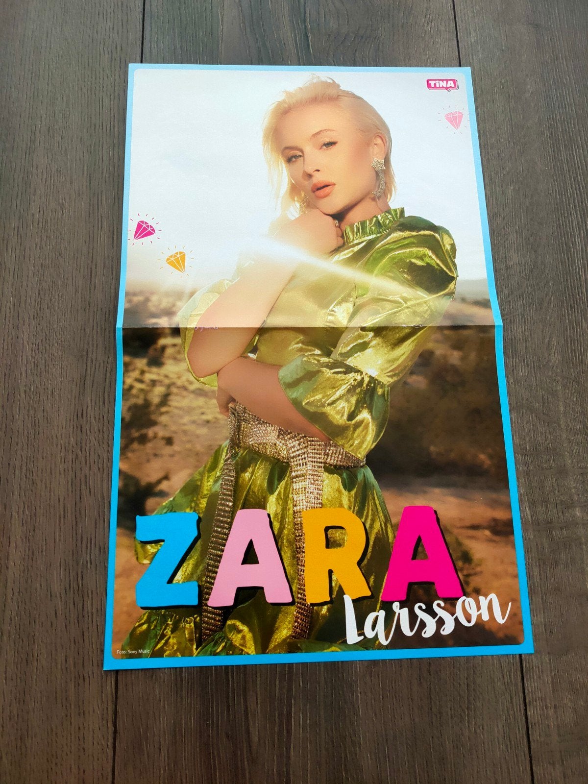 Tina - Zara Larsson Poster, Ophalen of Verzenden, Nieuw, A1 t/m A3