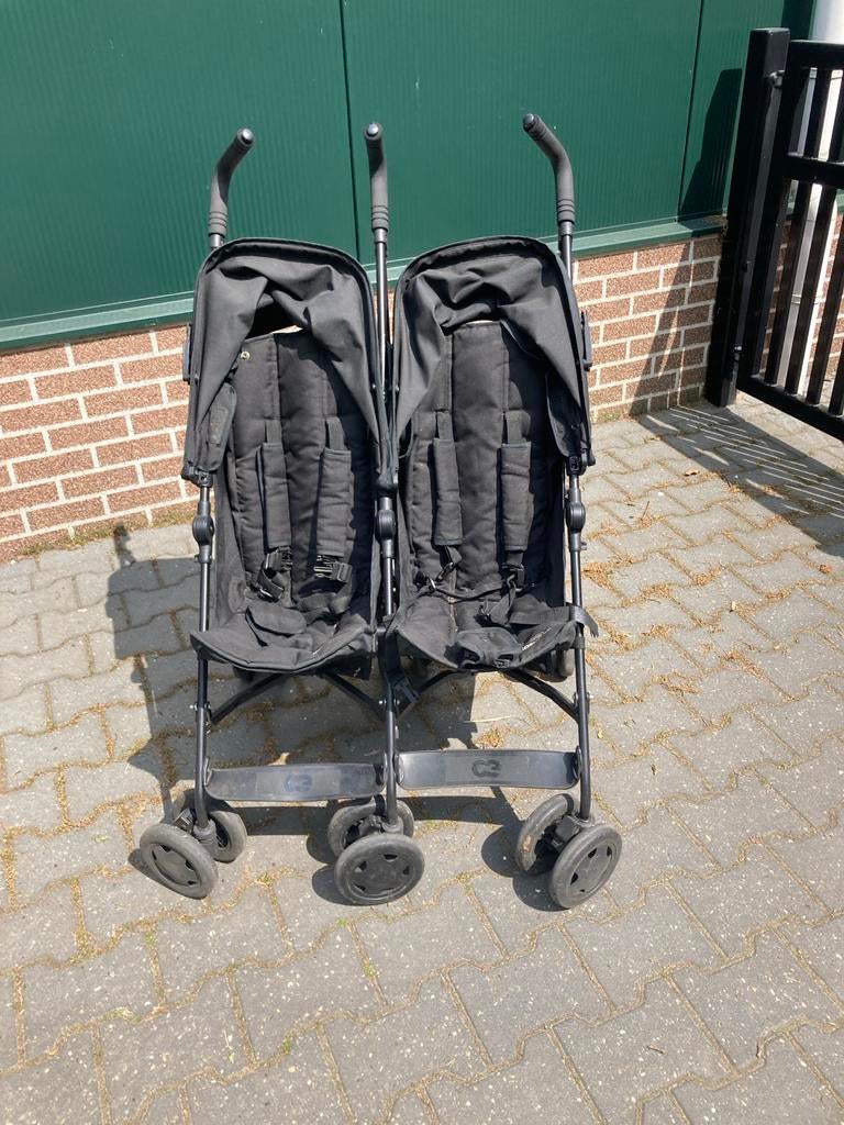 Koelstra Dubbele Buggy - Prima Staat, Kinderen en Baby's, Buggy's, Gebruikt, Koelstra, Duomodel, Ophalen of Verzenden