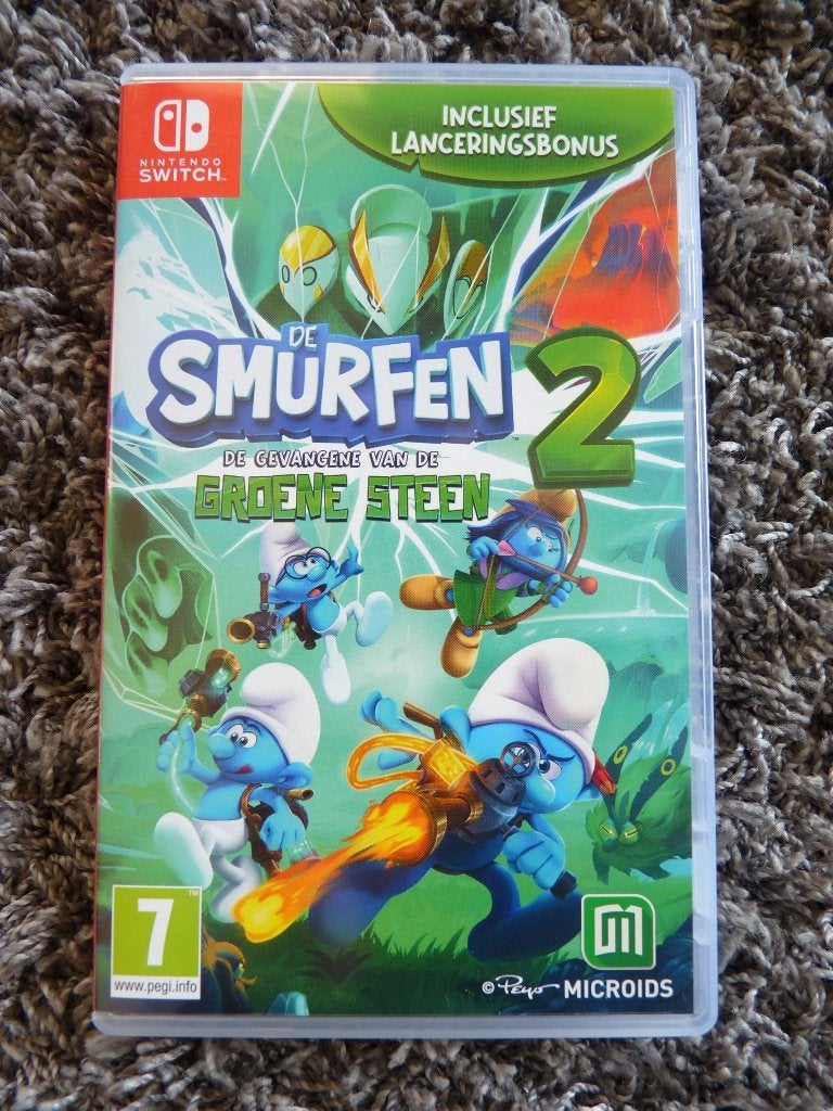 De Smurfen De Gevangene van de Groene Steen Switch 1&2, Spelcomputers en Games, Avontuur en Actie, 1 speler, Ophalen of Verzenden