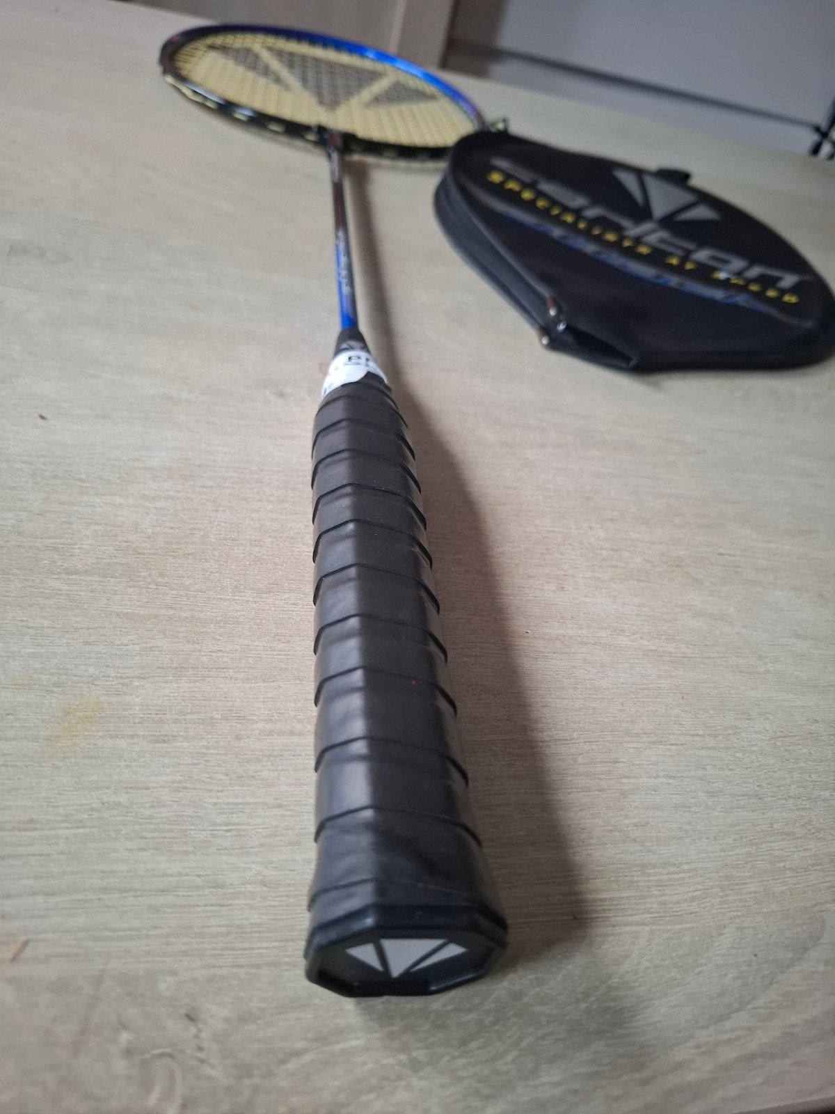 Carlton Attack Badminton Racket met Hoes, Sport en Fitness, Badminton, Ophalen of Verzenden, Carlton, Nvt, Nvt