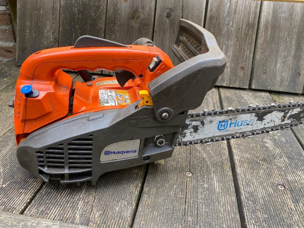 Husqvarna T425 top handle kettingzaag, Ophalen, Gebruikt, Kettingzaag, 30 tot 70 mm