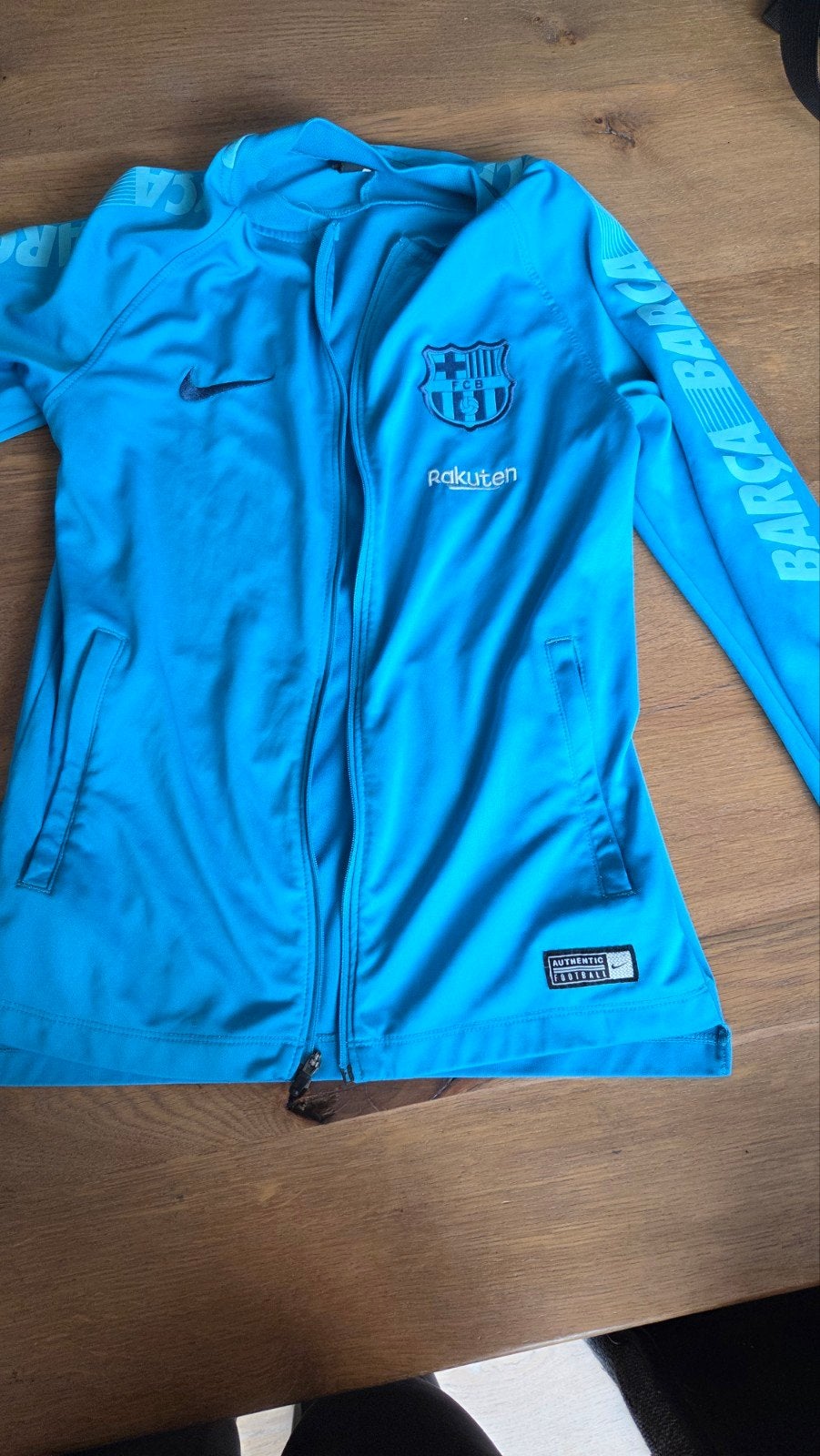 Nike FC Barcelona Trainingsjack Maat 137-147 cm (10-12 jaar), Kinderen en Baby's, Kinderkleding | Maat 140, Ophalen of Verzenden