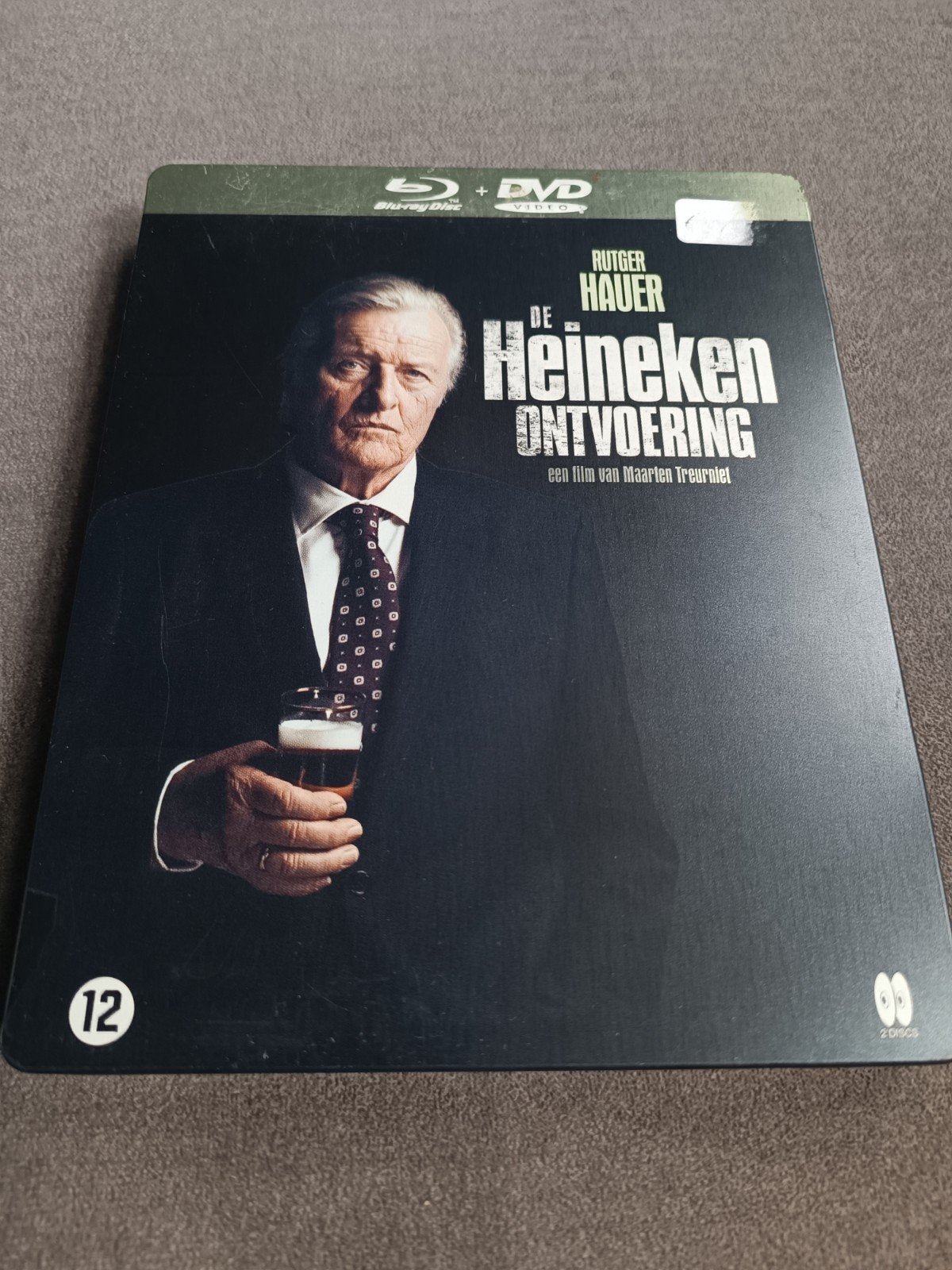 De Heineken ontvoering - steelbook bluray, Cd's en Dvd's, Blu-ray, Ophalen of Verzenden, Zo goed als nieuw, Actie