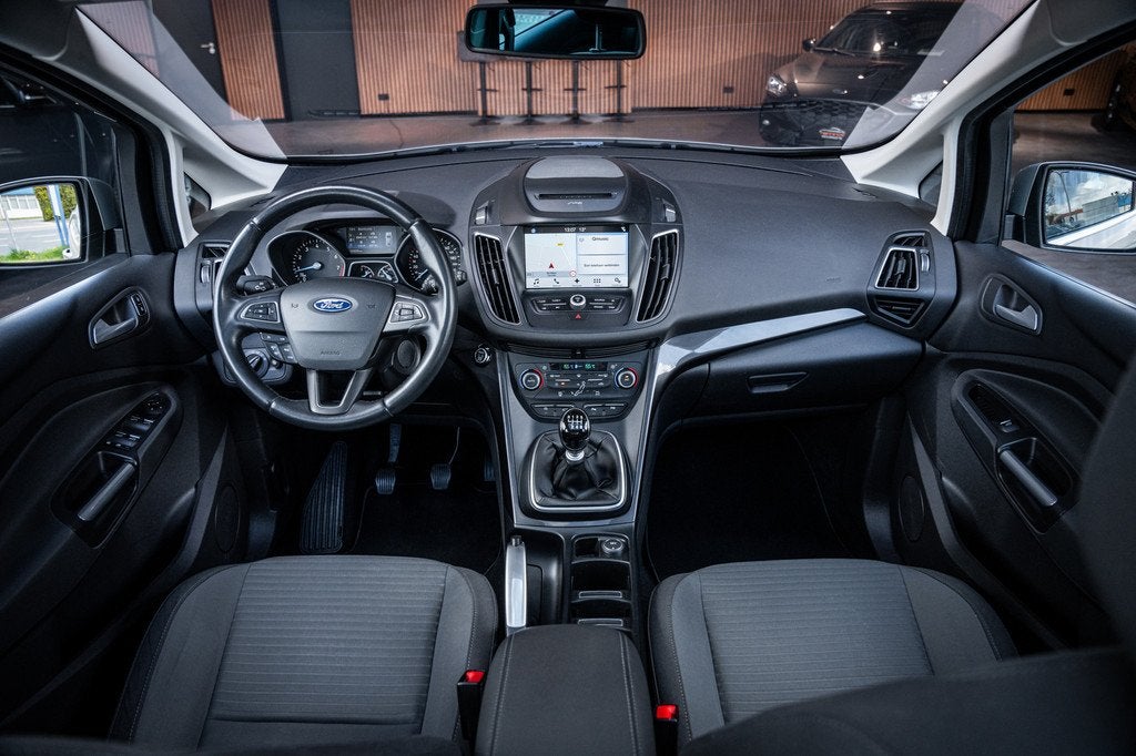 Ford Grand C-Max 1.0 Titanium|Apple Carplay|Eerste Eigenaar|, Auto's, Ford, Voorwielaandrijving, 745 kg, Gebruikt, Overige kleuren