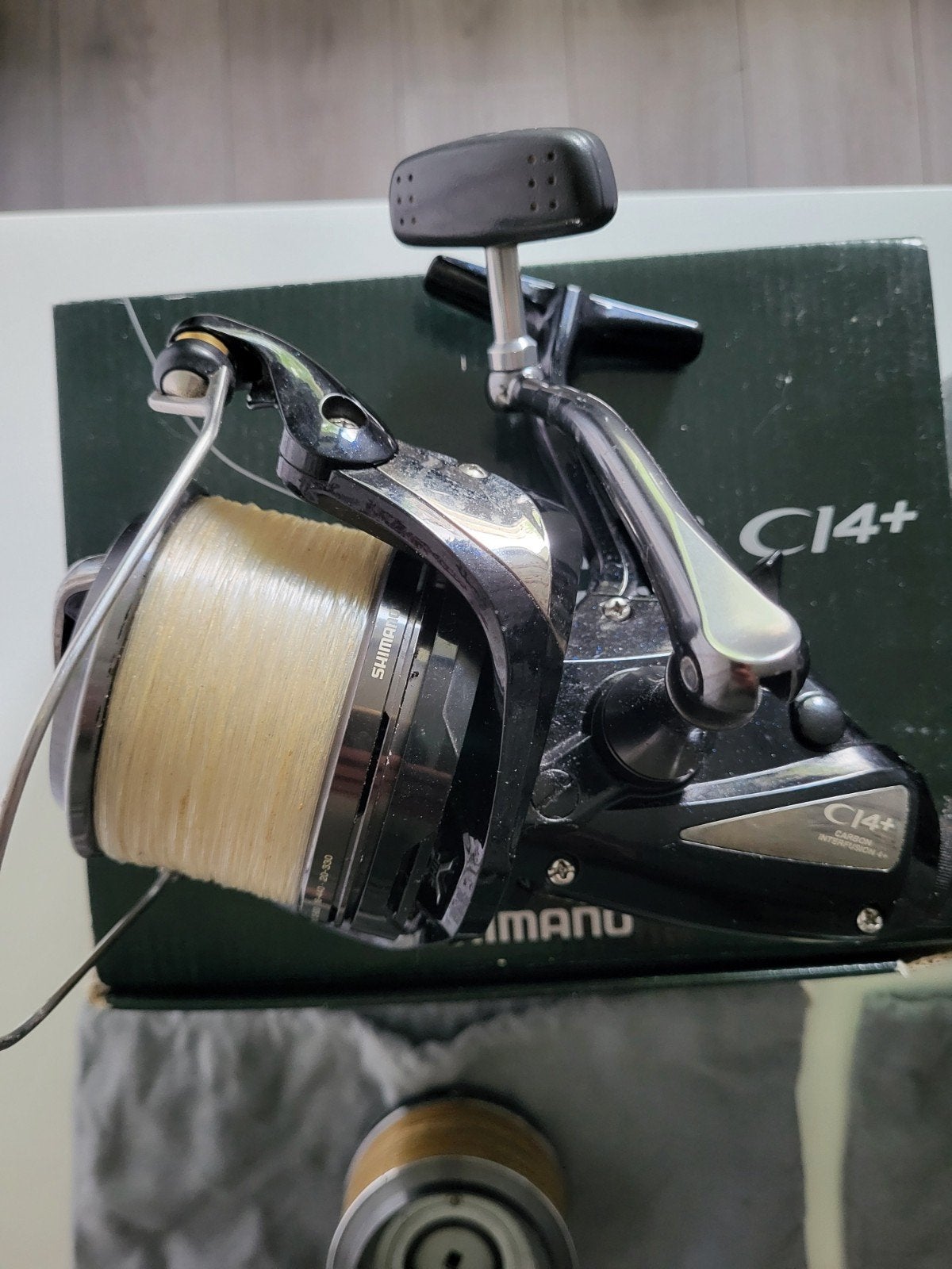 Shimano Big Baitrunner XTR-A CI4+ LC, Watersport en Boten, Hengelsport | Karpervissen, Ophalen of Verzenden, Zo goed als nieuw