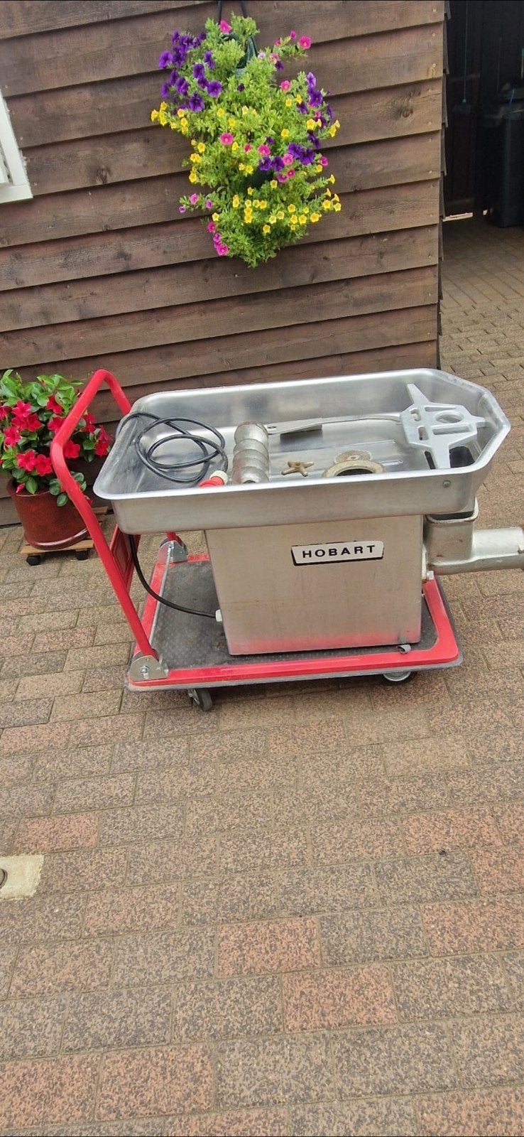 Mooie worstmachine HOBART, Ophalen, Zo goed als nieuw, Overige typen