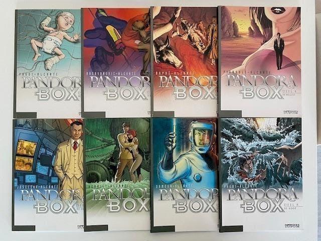 Pandora Box, SC, set 1 t/m 8 compleet, hoofdzonden, Complete serie of reeks, Ophalen of Verzenden, Zo goed als nieuw