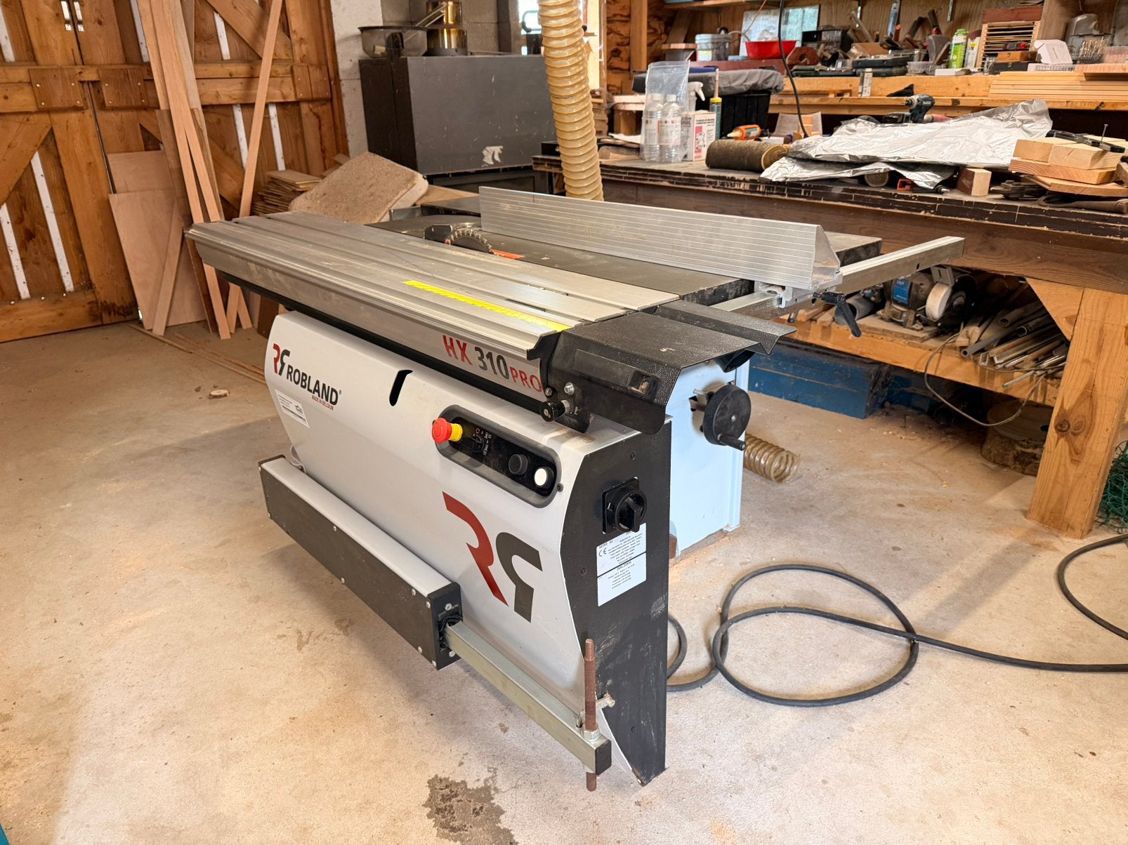 Robland HX310 pro combinatiemachine 2020 krachtstroom, Doe-het-zelf en Verbouw, Ophalen, Gebruikt, 70 mm of meer, Overige typen