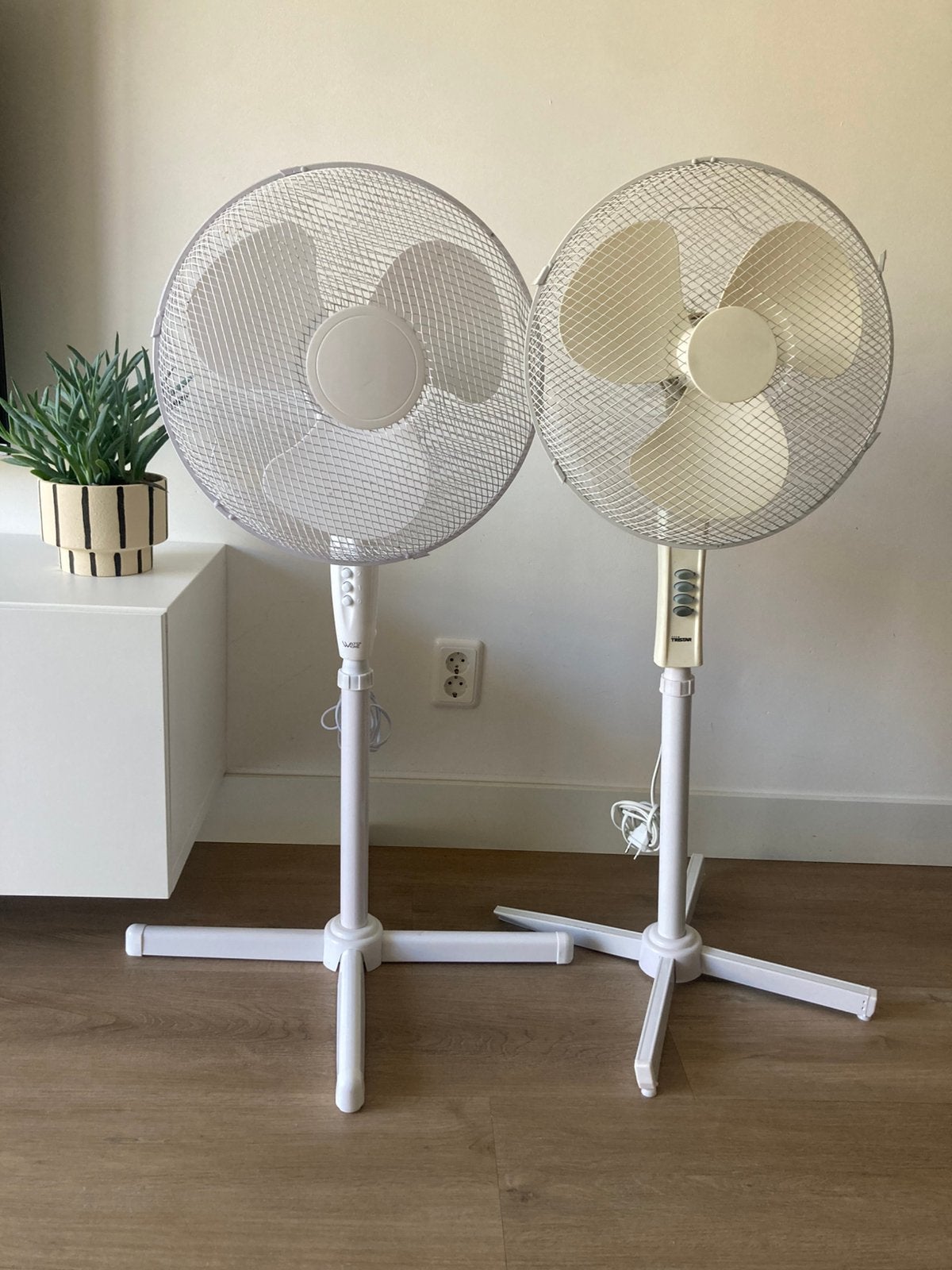 Statief/ staande Ventilatoren, nog goed werkend, Witgoed en Apparatuur, Ophalen, Nieuw, Statiefventilator