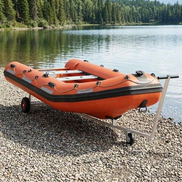 Rubberboot boottrailer strandtrailer handtrailer GRATIS BZRG, Watersport en Boten, Gebruikt, Verzenden, Overige typen, Nvt