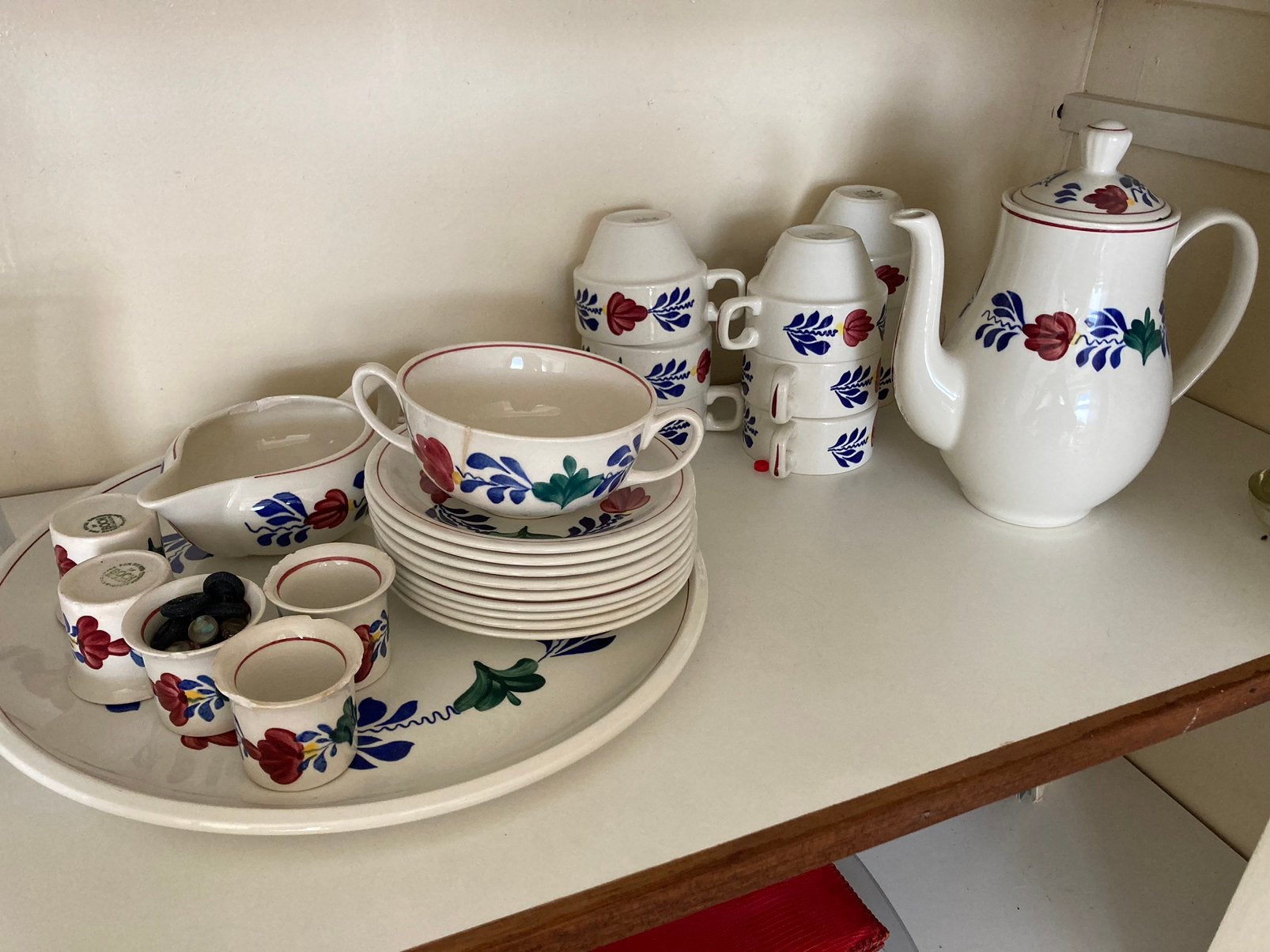 Boerenbond servies gratis, Ophalen